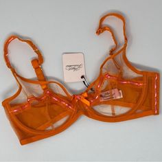 New With Tags. This Listing Is For A Bra Only. Available In Sizes Listed Above. Please Know Your Sizing In Ap. Visual Manifestation, Dorian Gray, Orange Roses, Agent Provocateur, Lace Bra, Color Orange, Women's Intimates, Fashion Inspo, Lemon