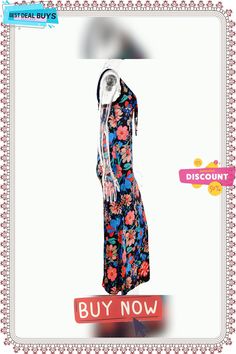 Women Summer Print Sexy Backless V-neck Strap Dress Summer Prints, Neck Strap, Strap Dress, V Neck, Best Deals