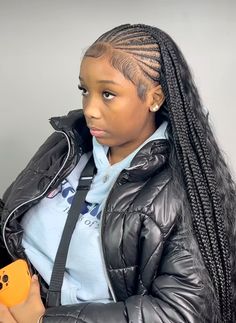 Quick Braiding Styles, Black Girls Hairstyles Weave, Weave Hairstyles Braided, Teenage Hairstyles, Quick Weave Hairstyles