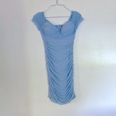 Size Small Light Blue Mini Dress Materials Are Nylon, Spandex And The Lining Is Polyester Brand Is Windsor Brand New With Tag Originally $42.90 Off The Shoulder Dress Built In Bra Padding Ruched Bodycon Dress Great For Homecoming Or For Any Party Fitted Light Blue Midi Mini Dress, Light Blue Fitted Midi Mini Dress, Light Blue Stretch Dress For Evening, Fitted Light Blue Knee-length Bodycon Dress, Light Blue Fitted Knee-length Bodycon Dress, Stretch Light Blue Dress For Evening, Fitted Light Blue Mini Bodycon Dress, Light Blue Fitted Mini Bodycon Dress, Fitted Light Blue Bodycon Dress, Knee-length