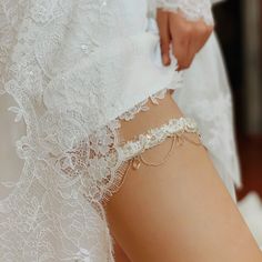 Wedding Linger The Bride, Wedding Linger, Lace Wedding Garter Set, Thigh Garter, Bride Vintage, Bride Garter, Rose Gold Lace, Leg Garters, Lace Garter Set