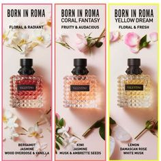 Valentino Donna Born In Roma Perfume Valentino Parfum, Valentino Donna Born In Roma, Valentino Born In Roma, Valentino Perfume, Valentino Beauty, Born In Roma, Inspiration Tattoos