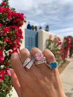 New in! Gorgeous lab made pink sapphire stone ring with cz diamonda halo, made from sterling silver and rose gold plating around halo Sku GAR0158 Pink Sapphire Ring, Sapphire Stone, Stone Ring, Pink Sapphire, Sterling Ring, Gold Plating, Rose Gold Plates, Stone Rings, Sapphire Ring