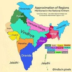 an image of india map with all the states