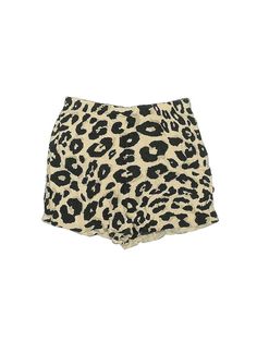 Sanctuary Shorts Size: X-Small Bottoms - used. No Fabric Content, Print | Sanctuary Shorts: Gold Print Bottoms - Size X-Small Casual Leopard Print Cotton Bottoms, Stretch Cotton Leopard Print Bottoms, Stretch Leopard Print Cotton Bottoms, Trendy High-waisted Leopard Print Shorts, Trendy Cotton Bottoms In Leopard Print, Trendy Cotton Leopard Print Bottoms, Fitted Leopard Print Short Bottoms, Summer Leopard Print Stretch Bottoms, Leopard Print Stretch Bottoms For Summer