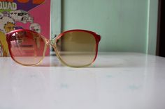 "NOS- new old stock made in taiwan 1970s-1980s lovely tinted lens non prescription lens dreamy retro shades!! amazing style 6\"total width 2 1/2\"lens width 5 1/2\"arms length Thank YOU and please feel free to ask me any ?s:) Have a lovely day xoxo www.etsy.com/shop/retroandme #beach" Multicolor Retro Sunglasses For Beach, Retro Multicolor Sunglasses With Gradient Lenses, Retro Multicolor Tinted Sunglasses, Retro Multicolor Glass Sunglasses, Vintage Multicolor Sunglasses For Summer, Vintage Pink Sunglasses With Uv Protection, Vintage Glass Sunglasses For The Beach, Vintage Glass Sunglasses For Beach, Vintage Pink Glass Sunglasses