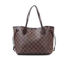 Offering an iconic pattern, a lively red interior, and plenty of room for daily necessities and more, this pre-owned Neverfull tote elevates your look with casual sophistication. From Louis Vuitton. Neverfull Damier Ebene, Louis Vuitton Neverfull Damier, Louis Vuitton Neverfull Damier Ebene, Pre Owned Louis Vuitton, Red Interior, Daily Necessities, Red Interiors, Designer Handbag, Damier Ebene