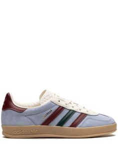 Adidas Gazelle Indoor "Blue Dawn Collegiate" Sneakers - Farfetch Adidas Gazelle Blue, Blue Dawn, Adidas Gazelle Indoor, Balenciaga Speed, Boot Pumps, Sneakers Blue, Adidas Gazelle, Blue Adidas, Pump Sandals