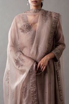 Organza Suits Indian, Organza Suit Design, Organza Kurta, Organza Suit, Organza Suits, Good Earth