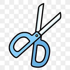 a pair of blue scissors on a white background png clipart free for personal use