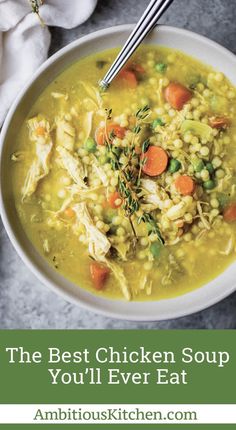 the best chicken soup you'll ever eat