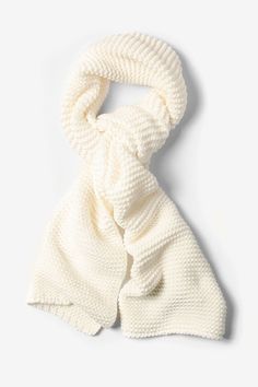 Bufanda tejida gruesa beige Elegant White Winter Scarf, Elegant Knitted Scarves For Winter, White Knitted Scarf For Fall, Cozy White Winter Scarves, Cozy Knitted White Scarves, White Cozy Scarves For Fall, Cozy White Scarf For Fall, Cozy White Scarves For Fall, White Scarf For Cold Weather In Fall