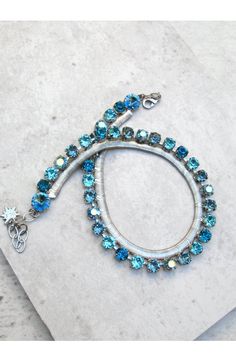 Wedding Necklace, Crystal Necklace, Turquoise Necklace For Women, Turquoise Jewelry, Chunky Necklace Blue Choker Necklace, Teal Jewelry, Crystal Wedding Necklace, Silver Bridal Jewellery, Teal Necklace, Blue Gemstone Necklace, Clear Crystal Necklace, Blue Choker, Blue Crystal Necklace