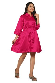 Satin Long Shirt Dress Girls Party wear Long Dress Solid Pattern 3/4 Sleeve Shirt / Top For Women and Girls , Satin Night wear Dress S115 SIZE CHART S -     32" Bust around  M -    34" Bust around  L -     36" Bust around  XL -   38" Bust around  2XL - 40" Bust around  3XL - 42" Bust around  4XL - 46" Bust around  5XL  - 48" Bust around  1 Peace Long Shirt Dress Length of Shirt is 32" From Shoulder to Above Knee All measurements are in Inches Color Might Be little Different Due to Different Computer's Color Settings. Spring Day Satin Chemise, Pink Satin Chemise For Sleep, Night Wear Dress, Girls Party Wear, Party Kleidung, Long Shirt Dress, Long Shirt, Shirt Sleeves, Nightwear