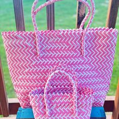 6 Woven Bags In Total. New Never Used . Lime, Pink, Aqua. Ships Asap, Non Smoking Home. Woven Bags, Summer 2025, Woven Bag, Ladies Boutique, Mommy And Me, Womens Tote Bags, Pink And Green, Ships, Boutique