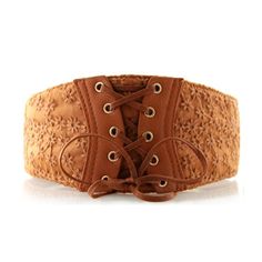 You'll be oozing elegance when wearing this wide belt for women that is uniquely designed with a self-tie feature and a beautiful floral pattern. The novelty-styled belt can be worn with all outfits at parties, weddings, or casual events. It's a corset belt that is made from faux leather and fabric in a choice of three colors.Specifications Style: Novelty Popular Element: Self-Tie Design Pattern Type: Floral Origin: Mainland China Occasions: Party, Ball, Wedding Model Number: belt17036 Matching Lace Corset Belt, Corset Belts, Cincher Belt, Wide Belts For Women, Belt For Women, Corset Belt, Tie Design, Belt Style, Brown Belt