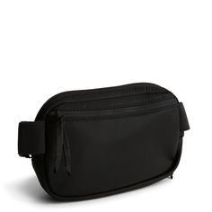 The Woodward Small Belt Bag is the perfect blend of style and functionality for those who prefer a hands-free approach to carrying their essentials. Compact yet versatile, this sleek accessory offers convenient storage for your must-have items while adding a fashionable touch to any outfit. Whether you're out for a walk, exploring a new city or dancing the night away, our belt bag keeps your essentials close at hand and your style on point. Vera Bradley Woodward Small Belt Bag in Black Versatile Pouch With Adjustable Strap For On-the-go, Black Travel Accessories With Removable Pouch, Black Nylon Travel Accessories With Functional Pockets, On-the-go Nylon Shoulder Bag With Cell Phone Pocket, Functional Crossbody Pouch With Zipper Closure, Functional Shoulder Bag Pouch With Zipper, Functional Shoulder Bag Pouch With Zipper Closure, Nylon Shoulder Belt Bag For Travel, Functional Mobile Phone Shoulder Bag For On-the-go