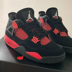 Brand New With Box Never Worn Shoes That I Want, Red And Black Shoes, Jordan Shoes For Women, New Jordans Shoes