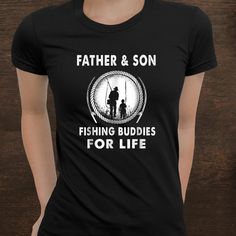 Buy Father And Son Fishing Buddies For Life Funny Fishing Shirt at Fantasywears. Hight quality products with perfect design is available in a spectrum of colors and sizes, and many different types of shirts! Unisex T-Shirt – 100% Cotton (fiber content may vary for different colors) – Medium fabric (5.3 oz/yd² (180 g/m²)) – Classic fit – Tear away the label – Runs true to size Women T-Shirt – 100% combed ringspun cotton (fiber content may vary for different colors) – Light fabric (4.3 oz/yd² (146 g/m²)) – Slim fit with a longer body length – Tear away the label [...] Father And Son Fishing, Funny Fishing Shirts, Funny Fishing, Life Funny, Fishing Humor, Fishing Shirts, Hight Quality, Father And Son, Women T Shirt