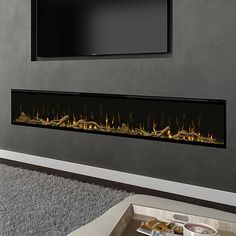 Dimplex Ignite XLF100 & LF100DWS-KIT Linear Fireplaces, Double Sided Electric Fireplace, Duraflame Electric Fireplace, Black Electric Fireplace, Dimplex Electric Fireplace, Howdens Kitchens, Best Electric Fireplace, Built In Electric Fireplace, Forest Beach