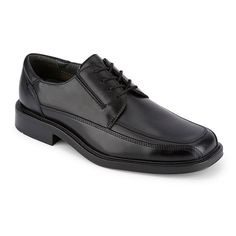 Dress to impress with these Dockers Perspective dress shoes.Watch the product video here.SHOE FEATURES Soft, burnished leather upper exudes impeccable shine. All Motion Comfort™ insole for exceptional cushioning. Gel heel pad offers superior comfort. Lightweight rubber outsole promises extreme flexibility.SHOE CONSTRUCTION Leather upper Rubber outsoleSHOE DETAILS Square toe Lace-up closure Padded footbed Size: 13 Wide. Color: Black. Gender: male. Age Group: adult. Prom Shoes Black, Extreme Flexibility, Shoes Png, Church's Shoes, Mens Black Dress Shoes, Black Casual Shoes, Men's Dress Shoes, Dress Flats, Product Video