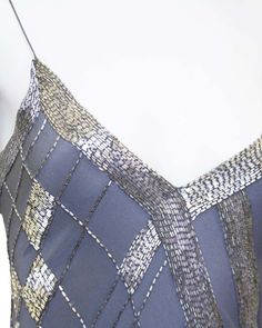 For Sale on 1stDibs - Extraordinarily beautiful and very sexy 1980s cocktail dress. The label was created by Haitian born American designer Fabrice Simon, who died tragically Beaded Cocktail Dress, American Design, The Label, Evening Dresses, Cocktail Dress, Created By, Grey, For Sale, Dresses