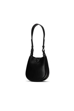 Matte black calfskin small saddle bag Black oil edge White contrast threading details Fold-over flap with magnetic closure Embossed logo Two leather straps of different lengths, a short one for side-shoulder baguette-style carry and a long one for crossbody wear One bonus inner pouch, detachable with a chain -------------- Bag size: approximately 7.5” W x 7” H x 3” D (19 cm x 17.5 cm x 7.5 cm) One shorter adjustable leather strap with a drop of approximately 8.5" to 9.5" (22 cm to 24 cm) One lon Black Saddle Bag With Adjustable Strap For Formal Occasions, Timeless Black Saddle Bag For Evening, Timeless Black Saddle Shoulder Bag, Timeless Black Satchel Saddle Bag, Modern Flap Bag With Gunmetal Hardware, Timeless Black Saddle Bag With Detachable Strap, Leather Saddle Bag With Adjustable Strap For Evening, Timeless Black Saddle Bag For Formal Occasions, Classic Black Saddle Bag With Gunmetal Hardware