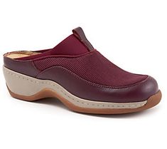 Fashioned with a round toe in a mesh fabric along with a cushioned, foam footbed, this sport-inspired mule keeps you stepping in comfort all day long. From Softwalk. Aberdeen, Mesh Fabric, Mule, Clogs, Fashion Shoes, Oxford, Loafers, Mesh, Sneakers