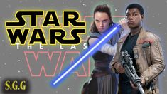 star wars the last jedi movie poster with luke and leisa holding lightsabes