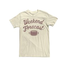 Tackle casual style like a pro with this men's football tee. Tackle casual style like a pro with this men's football tee. Crewneck Short sleevesFABRIC & CARE Cotton Machine wash Imported Color: Natural. Gender: male. Age Group: adult. Pattern: Graphic. Custom Football Shirts, Football Quotes, Football Tee, Custom Football, Football Tees, Pattern Graphic, Like A Pro, New Yorker, Football Shirts