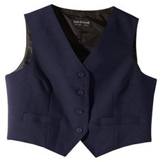 Edwards Garment Women's Fully Lined V-Neck Economy Vest, Style 7490. Economy Vest with textured weave offers a crisp, classic style. Perfect for banquets, restaurants or casinos. Embroiders well. 100% Polyester, V-neck vest with matching button placket, Two functional welt pockets, Self fabric back, Fully lined, Laundry friendly, Women's size: XS-3XL. Color: Blue.  Gender: female.  Age Group: adult. Mens Vest Jacket, Short Puffer Jacket, Sleeveless Coat, Vest Style, Hooded Jacket Men, Blue Vests, Sweater Vest Women, Outerwear Vest, Vest Coat