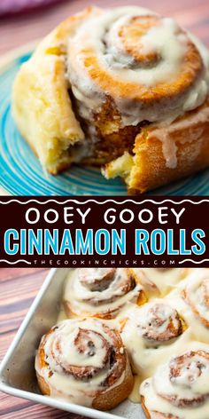 Satisfy your sweet cravings with these Ooey Gooey Cinnamon Rolls! These easy to prepare rolls are soft, with a doughy texture, and have a delectable creamy cheese frosting. This is best to prepare for your Fall breakfast ideas and perfect to have for your holiday brunch food. Ooey Gooey Cinnamon Rolls, Savory Brunch Recipes, Gooey Cinnamon Rolls, Yummy Fall Recipes, Holiday Baking Recipes, Brunch Casserole, Breakfast Rolls