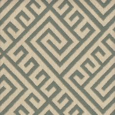 Toga - Greek Key Upholstery Fabric - Yard / toga-spa - Revolution Upholstery Fabric Toga Greek, Interior Design Fabric, Greek Key Pattern, Boho Theme, Household Cleaner, Key Design, Rv Camper, Design Fabric, Greek Key