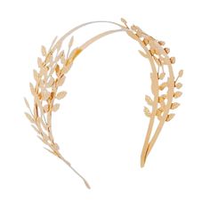 PRICES MAY VARY. ✨Material: This greek goddess headband is made of alloy, durable and lightweight, convenient to carry and you can use for a long time. ✨Elegant Accessories: This leaf branch bridal hair crown will complements any headdress and gives a unique effect to your hair. ✨One Size Fits All: The gold leaf headpiece suitable for girls, teenagers and women adults. Very lightweight and comfortable to wear. ✨Easy to Use: Get in hair easily, fit your various hair styles and easy to match with Grecian Goddess Costume, Bridal Hair Crown, Greek Crown, Goddess Headband, Antler Crown, Gold Leaf Crown, Gold Leaf Headband, Hoco 2024, Leaf Headpiece