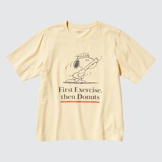 PEANUTS Sports Club UT (Short-Sleeve Graphic T-Shirt) | UNIQLO US Body Silhouette, Sports Club, Sports Clubs, Styling Ideas, Sports Theme, Vintage Sports, Sport Fashion, Uniqlo, Friends In Love