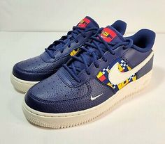 Color: Navy Blue. Blue Nike Air Force 1 High-top With Gum Sole, Blue High-top Nike Air Force 1 With Gum Sole, Casual Blue Nike Air Force 1 With Gum Sole, Casual Nike Air Force 1 Blue With Gum Sole, Casual Nike Air Force 1 Low-top, Nike Air Force 1 Blue With Gum Sole, Blue Synthetic Sneakers With Gum Sole, Blue Casual Nike Air Force 1 Lace-up, Casual Blue Nike Air Force 1 With Rubber Sole