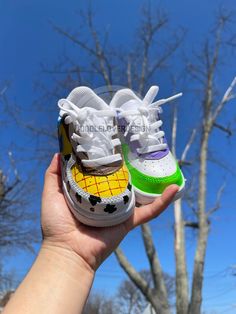 Toddler / Kids / Baby Custom Buzzh inspired AF1 Shoes Custom - Etsy Italia Custom Handmade White Sneakers, Handmade Custom White Sneakers, White Handmade Custom Sneakers, Funky White Round Toe Sneakers, Custom Sneakers With Rubber Sole And Round Toe, Customizable Green Sneakers With Round Toe, Custom Hand Painted Sneakers With White Sole, Fun White Sneakers With Custom Artwork, Custom Hand-painted Sneakers With White Sole