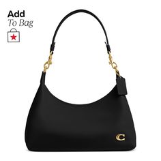 in stock Sleek Evening Bags With Branded Hardware, Classic Coach Evening Shoulder Bag, Classic Coach Shoulder Bag For Evening, Sleek Black Shoulder Bag With Gold-tone Hardware, Coach Evening Tote Shoulder Bag, Coach Leather Evening Bag, Elegant Coach Soft Leather Shoulder Bag, Sleek Bags With Branded Hardware For Everyday Use, Sleek Bags With Branded Hardware