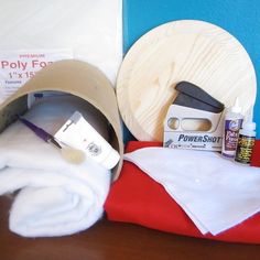 the supplies needed to make a diy project are laid out on a table