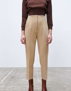 Tailored Pleat High Waist Pants - Buy two and get