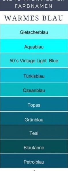 the different shades of blue are shown in this graphic diagram, which shows how each color is