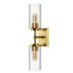 Illuminate your space with the elegance and charm of our Brass Sconces. These sophisticated fixtures are a blend of sturdy iron construction and sleek glass design, promising to brighten your surroundings with their ambient glow. Crafted in radiant brass, these Sconces offer both a warm atmosphere and a statement of style. Whether you are looking to add a touch of classic style to your living room, create an inviting ambiance in your hallway, or set a relaxing mood in your bedroom, our Brass Sco Brass Sconces, Bulbs Indoor, Verre Design, Small Space Design, Powder Bath, Iron Lighting, Wall Fixtures, Gold Walls, Brass Gold