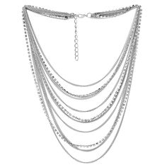 PRICES MAY VARY. Waterfall Multi-Strand Chains Statement Collar Necklace with Rhinestones Chains, Dress 1)Sizes: Details shown on listing picture 2)Length: 38CM(14.96") 3)Total Weight: 42.4g 4)Material: Alloy;Rhinestones 5)Package: Jewelry Box with Brand Name COOLSTEELANDBEYOND 1)Sizes: Details shown on listing picture
2)Length: 38CM(14.96")
3)Total Weight: 42.4g
4)Material: Alloy; Rhinestones Collar Necklace Gold, Hammered Necklace, Gold Collar Necklace, Beaded Collar Necklace, Statement Collar, Statement Collar Necklace, Turquoise Pendant Necklace, Layered Chains, Beaded Collar