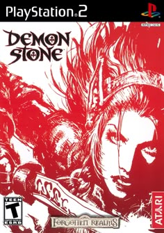 the cover art for demon stone, an upcoming video game from sony and has been released