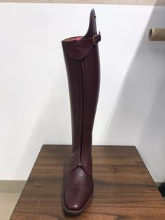 When purchasing add in notes measurements and size; if unsure contact Amanda: 424 263 5914 amanda@geegeeequine.com 8-10 weeks delivery time Calfskin WRAT leather Full natural calfskin leather lining Big Strap with buckle Toe cap YKK® 9 mm front zipper Comfy outer leg reinforcement Back stripe with fishbone Medium cut counterfort Removable insole with activated carbon absorbs shock.Full leather sole with durable Vibram® outsole, and double stitching construction Dressage Boots, Equestrian Girls, Medium Cut, Equestrian Outfits, Activated Carbon, Fish Bone, Global Brands, Bellini, Dressage