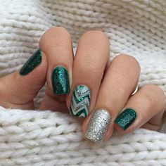 Nail Art Cute, Holiday Nails Winter, Festive Nail Art, Nagellack Trends, Outfit 2020, Manicure Gel