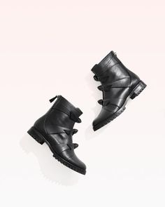 Lolita Waterproof Leather Bootie – Alexandre Birman Waterproof Leather Ankle Heeled Boots, Modern Winter Ankle Moto Boots, Modern Waterproof Ankle Boots, Modern Ankle Moto Boots For Winter, Modern Winter Moto Ankle Boots, Fall High-top Calf Leather Moto Boots, Leather Ankle Rain Boots For Winter, Chic Leather High-top Mid-calf Boots, Black Mid-calf Calf-leather Boots With Lug Sole