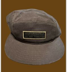 Mountain Hard Wear adjustable hat is "New with tags". Shipped with USPS First Class. Brown Camping Hat, Outdoor Short Brim Hats With Logo Patch, Vintage Hats With Short Brim For Outdoor Activities, Vintage Short Brim Hat For Outdoor Activities, Brown 5-panel Adventure Hat, Vintage Adjustable Canvas Hat, Adjustable Vintage Canvas Hat, Rugged Adjustable Hat For Outdoor Activities, Vintage Adjustable Hat For Outdoor Activities