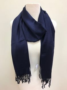 Navy blue paisley printed soft pashmina scarf/shawl/wrap 100% pashmina Can be worn casually or dressed up You can wrap it around your neck, head, shoulder, or layer it with other apparel Our scarf can also be worn tied around your waist with any outfit! Blue Pashmina Shawl For Winter, Elegant Blue Scarf For Winter, Elegant Blue Winter Scarf, Elegant Blue Shawl For Fall, Elegant Blue Fall Shawl, Classic Blue Scarf For Fall, Blue Pashmina Silk Shawl, Elegant Blue Pashmina Shawl, Elegant Blue Scarves For Fall