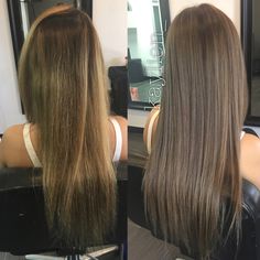 From uneven brassy color to light smokey ash brown. No bleach was used. Tmavý Blond, Ash Hair Color, Light Hair Color, Ash Brown, Trendy Hair Color